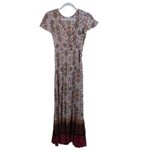 Patrons of Peace Ladies Short Sleeve Maxi Dress